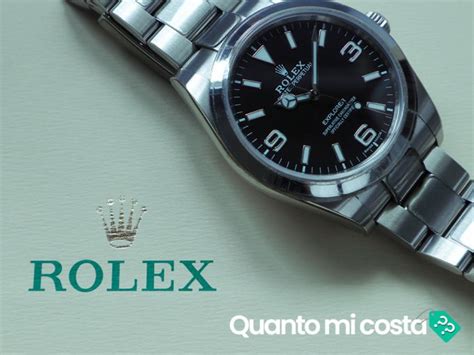 quanto costa nuovo orologio rolex modello oysters|Quanto Costa Un Rolex .